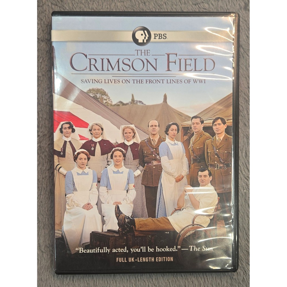 The Crimson Field Full UK Length Edition DVD PBS WWI Drama 2 Disc Set NEW